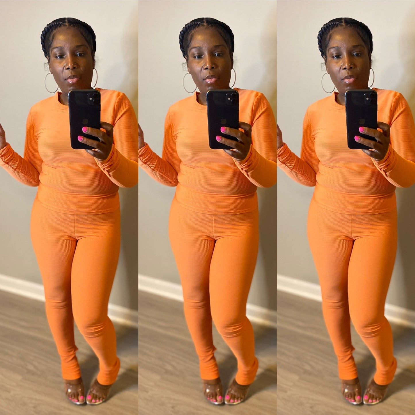 Kylie Legging’s Set (Orange)
